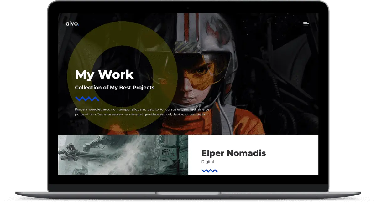 Aivo - Responsive Portfolio HTML Website Template