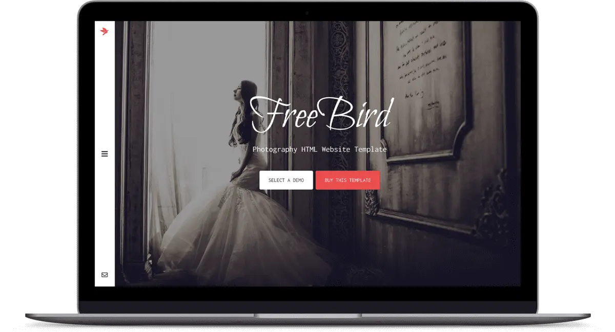 FreeBird - Photography Portfolio HTML Website Template